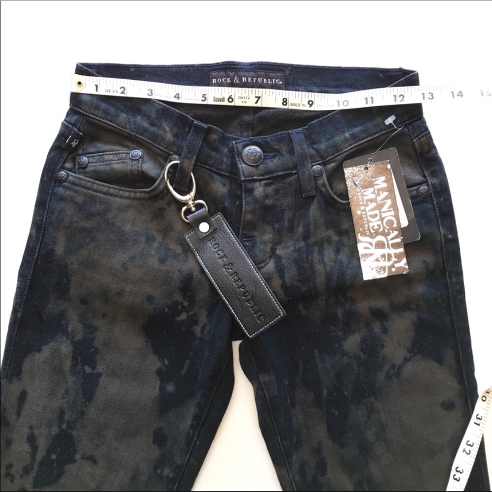 NWT Rock & Republic Hype Blue Manically / … - Picture 5 of 8